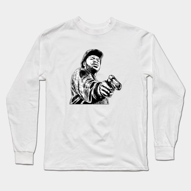 Doughboy Best Hip Hop Long Sleeve T-Shirt by WikiDikoShop